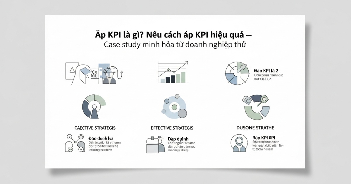 Áp kpi là gì? nêu cách áp kpi hiệu quả - case study minh họa từ doanh nghiệp thực tế