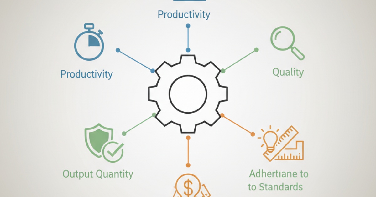 kpi cho công nhân sản xuất là gì, tiêu chí đánh giá kpi cho công nhân sản xuất
