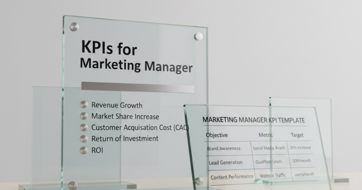 kpi cho trưởng phòng marketing gồm những gì, mẫu kpi cho trưởng phòng marketing, chỉ số đánh giá kpi cho trưởng phòng marketing