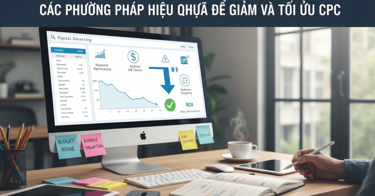 Các phương pháp hiệu quả để giảm và tối ưu CPC