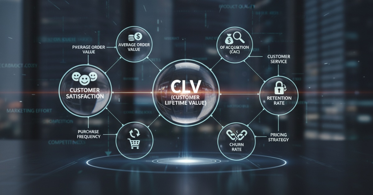 Các yếu tố ảnh hưởng đến CLV