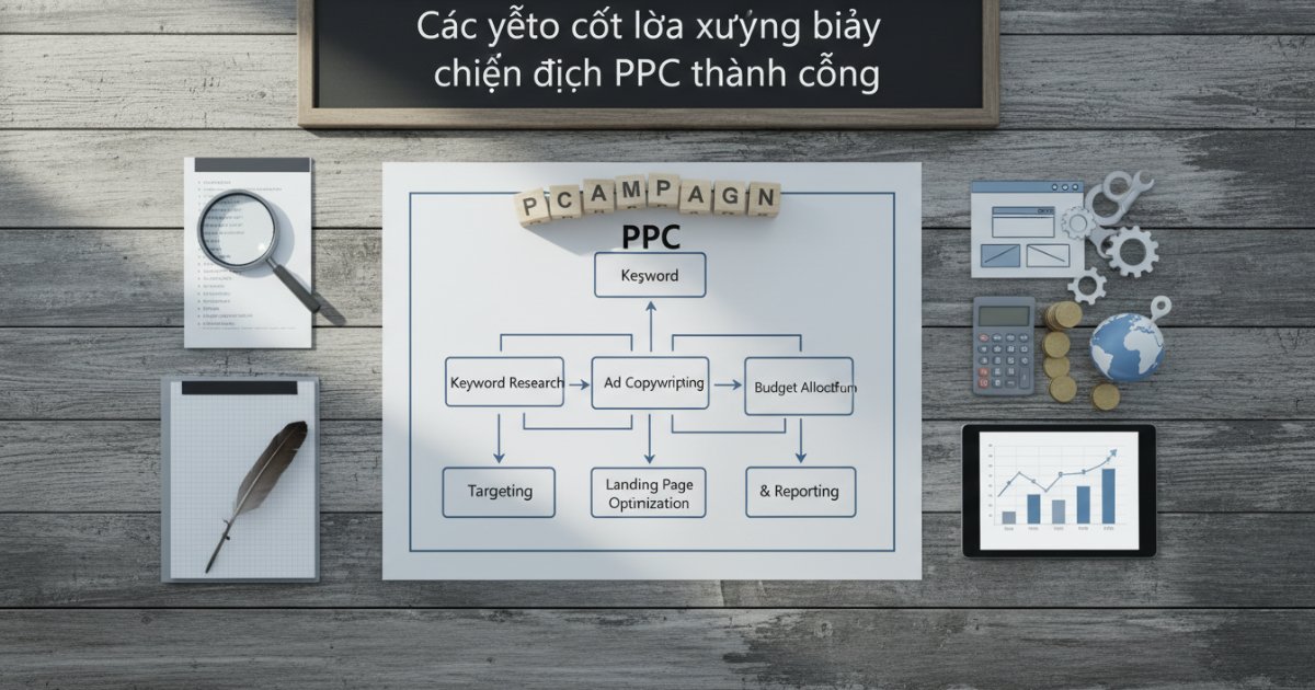 Các yếu tố cốt lõi xây dựng chiến dịch PPC thành công