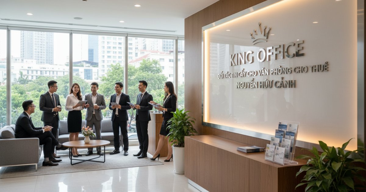 King Office đối tác tin cậy cho văn phòng cho thuê Nguyễn Hữu Cảnh