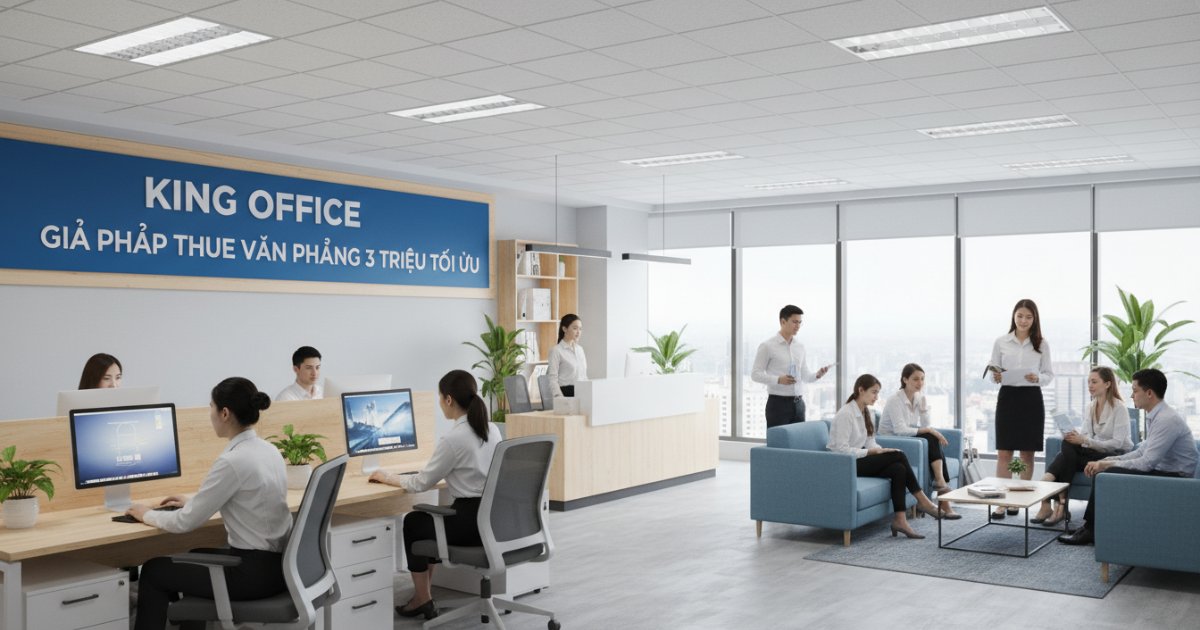 King Office Giải Pháp Thuê Văn Phòng 3 Triệu Tối Ưu