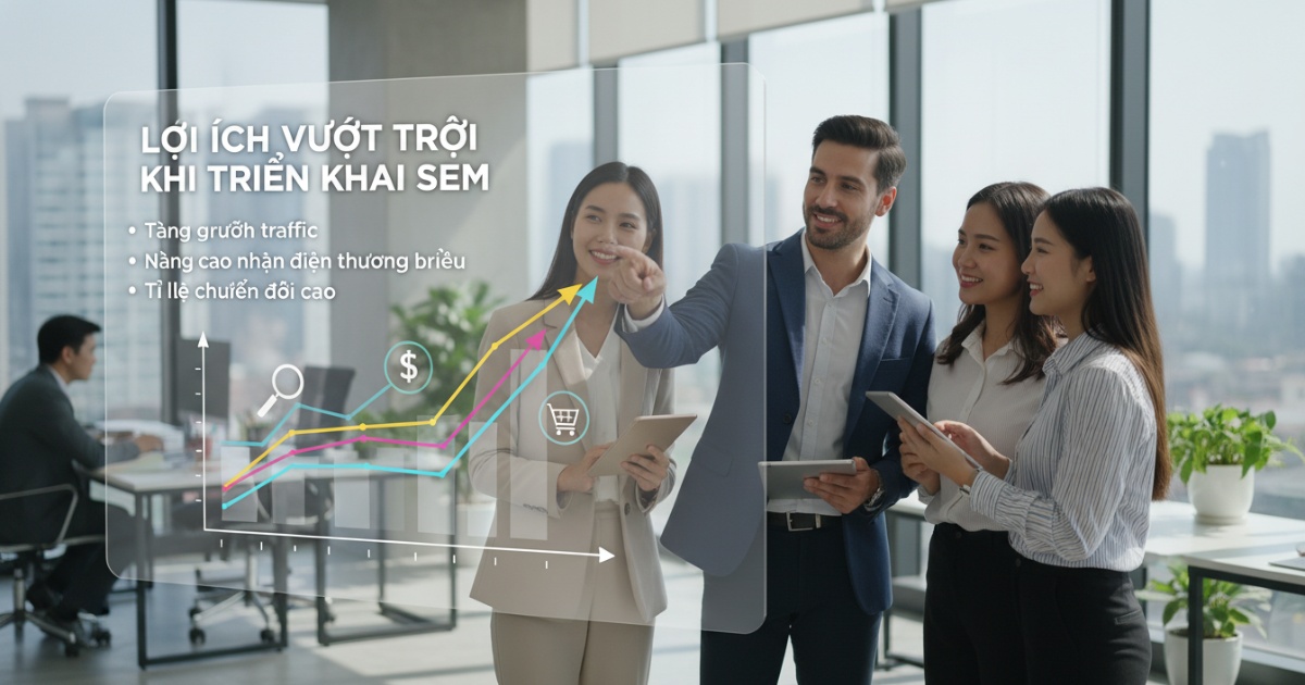 Lợi ích vượt trội khi triển khai SEM