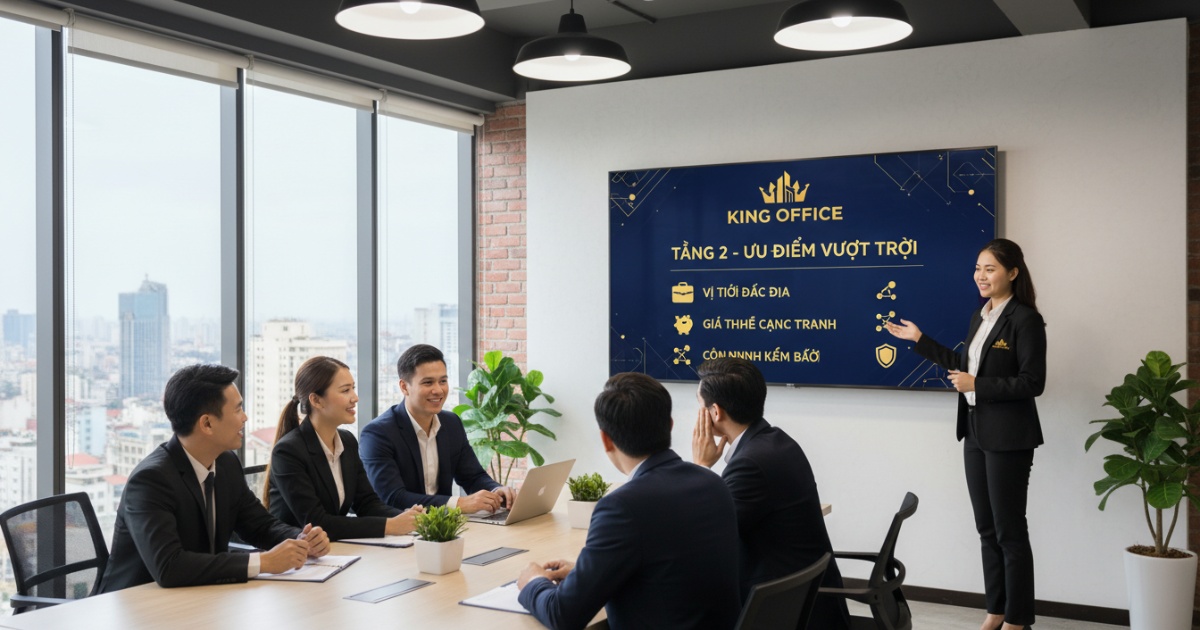 Tại sao nên chọn King Office khi thuê văn phòng tầng 2
