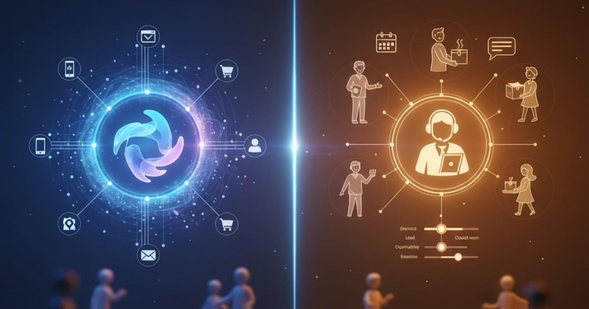 Phân biệt cdp và hệ thống crm