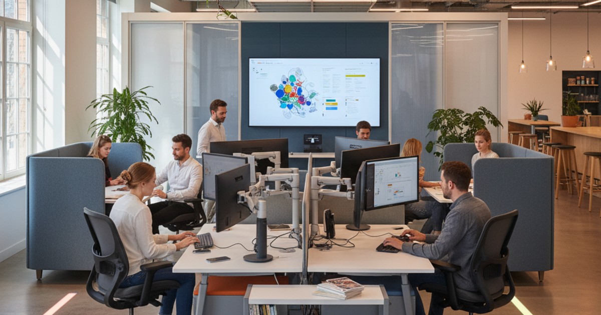 Không gian làm việc linh hoạt và tối ưu