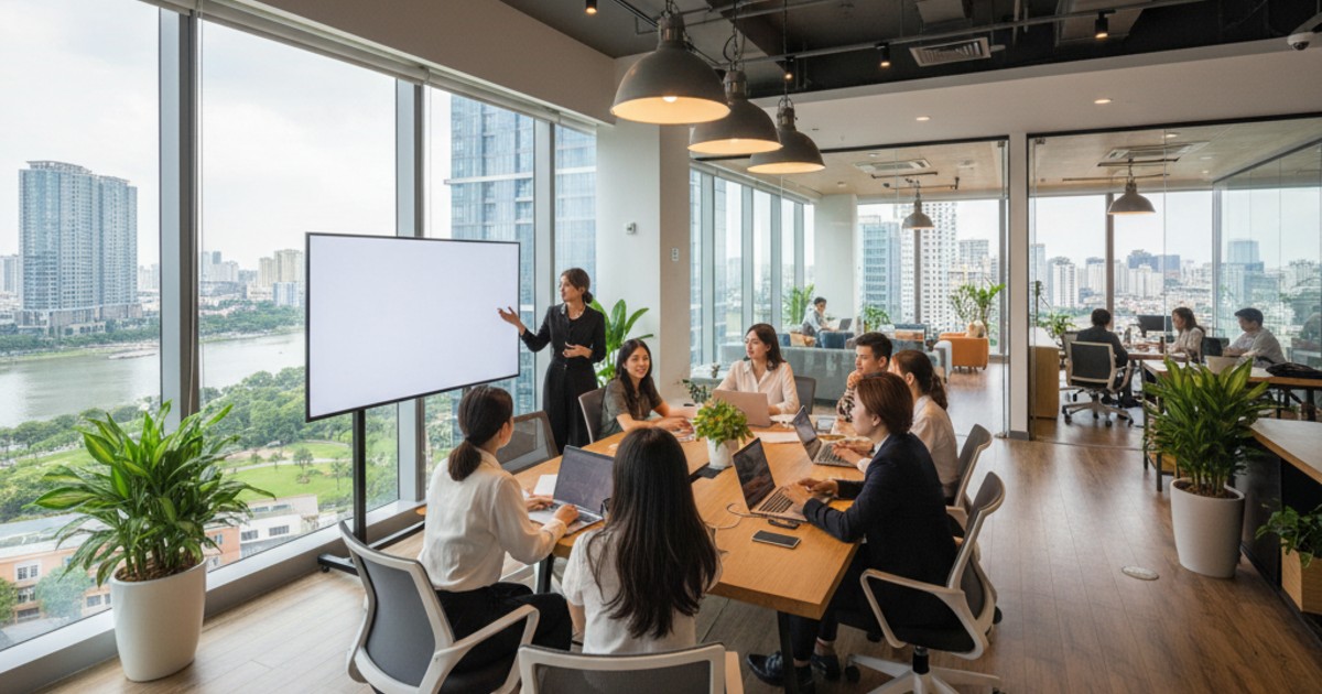 Ưu điểm khi lựa chọn văn phòng cho thuê giá rẻ quận 7 cho doanh nghiệp