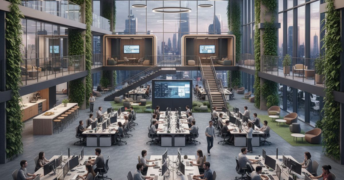 Tối ưu hóa không gian làm việc cho đội ngũ nhân sự lớn