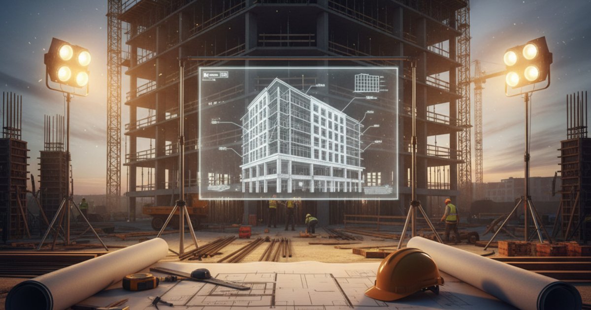 Lưu ý quan trọng khi thi công văn phòng 6 tầng