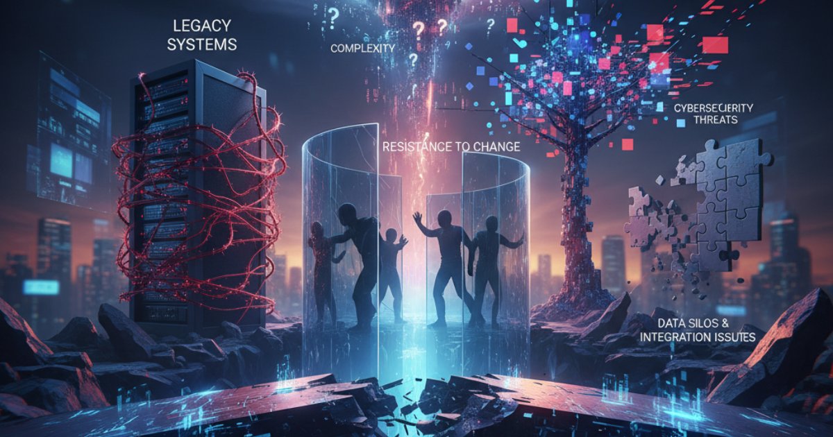 Những thách thức cần đối mặt khi triển khai công nghệ số