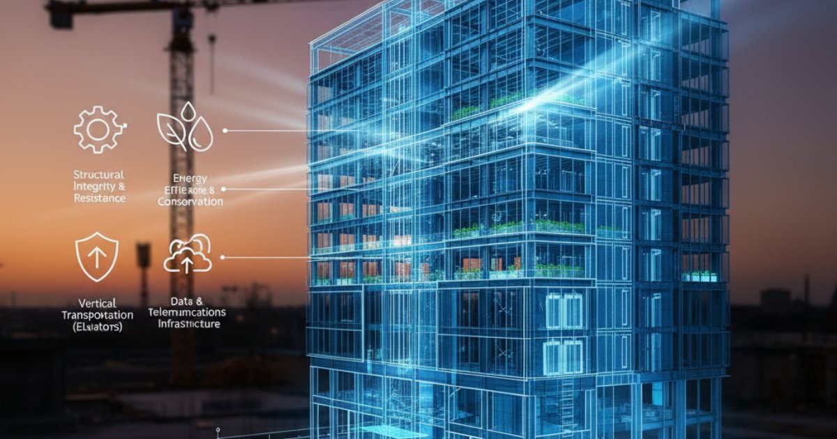 Tiêu chuẩn kỹ thuật bắt buộc của toà nhà văn phòng 9 tầng Tiêu chuẩn kỹ thuật bắt buộc của toà nhà văn phòng 9 tầng